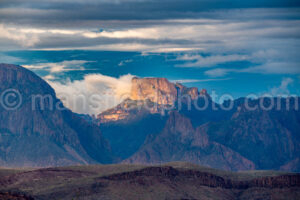 View To The Window And Casa Grande Peak A4-37169 - Mansfield Photography
