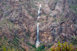 Angel Falls On Vernon Bailey Peak In The Chisos Basin A4-37221 - Mansfield Photography