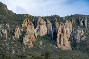 Spires In The Chisos Mountains - Big Bend A4-37382 - Mansfield Photography