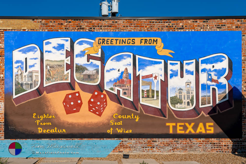 Mural In Decatur, Texas