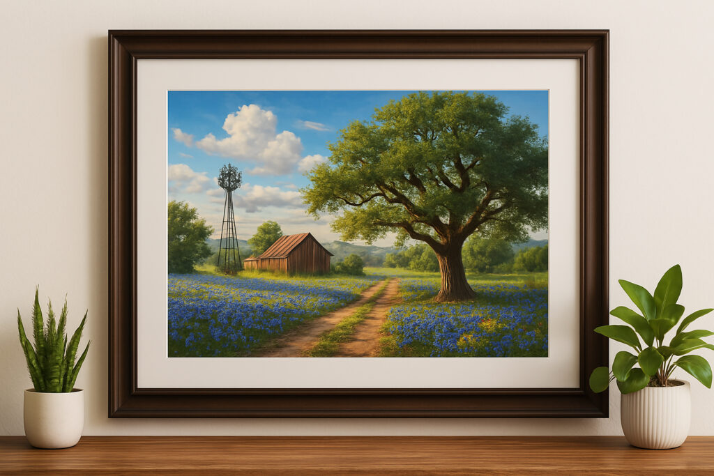 Shop Custom Texas Wall Art