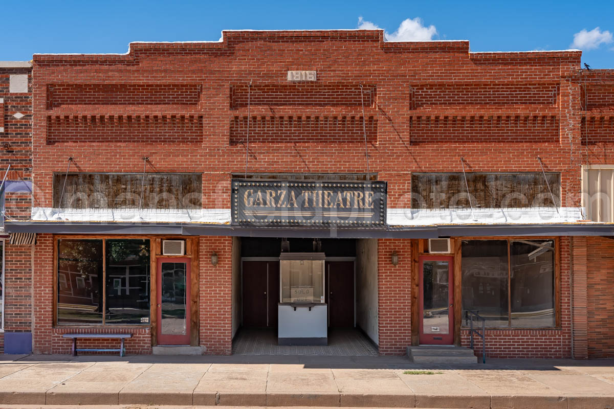 Garza Theatre In Post, Texas A4-37540
