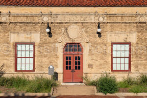 Fwd Railroad Depot In Lubbock, Texas A4-37588 - Mansfield Photography