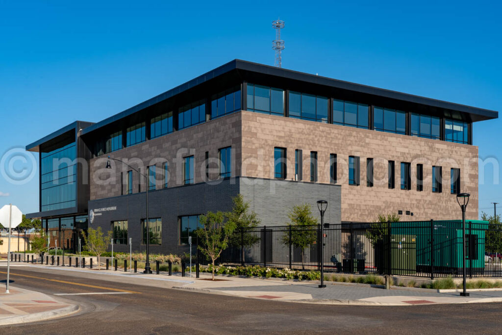 Police Department In Lubbock, Texas A4-37594 - Mansfield Photography