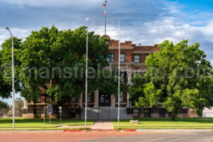Lynn County Courthouse In Tahoka, Texas A4-37641 - Mansfield Photography