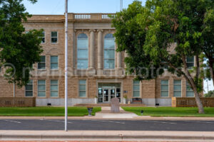 Terry County Courthouse In Brownfield, Texas A4-37665 - Mansfield Photography
