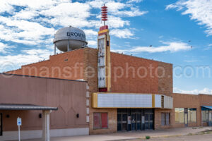 Old Theatre In Brownfield, Texas A4-37671 - Mansfield Photography
