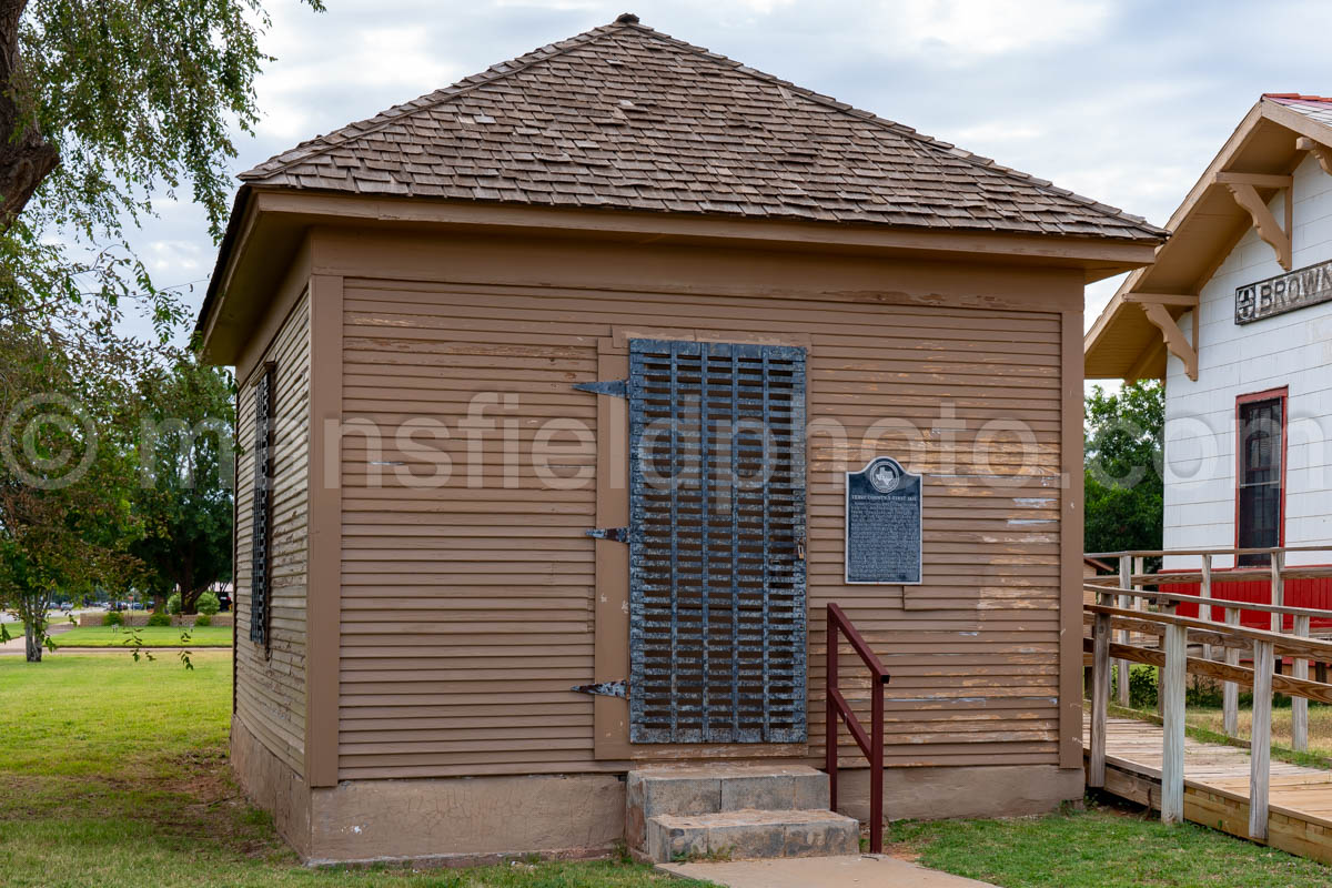 Old Jail In Brownfield, Texas A4-37684
