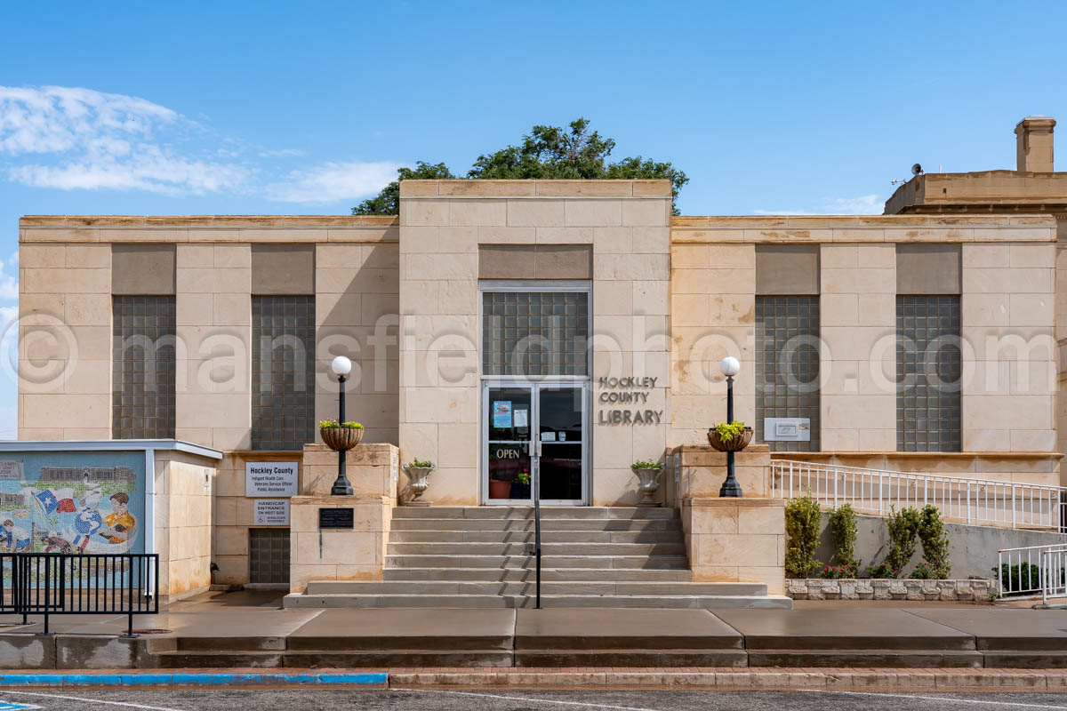 County Library In Levelland, Texas A4-37708