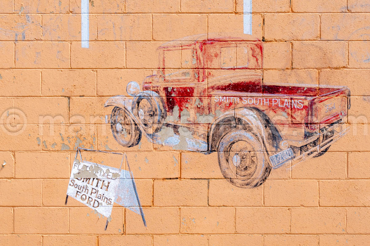 Smith South Plains Ford Mural In Levelland, Texas A4-37719