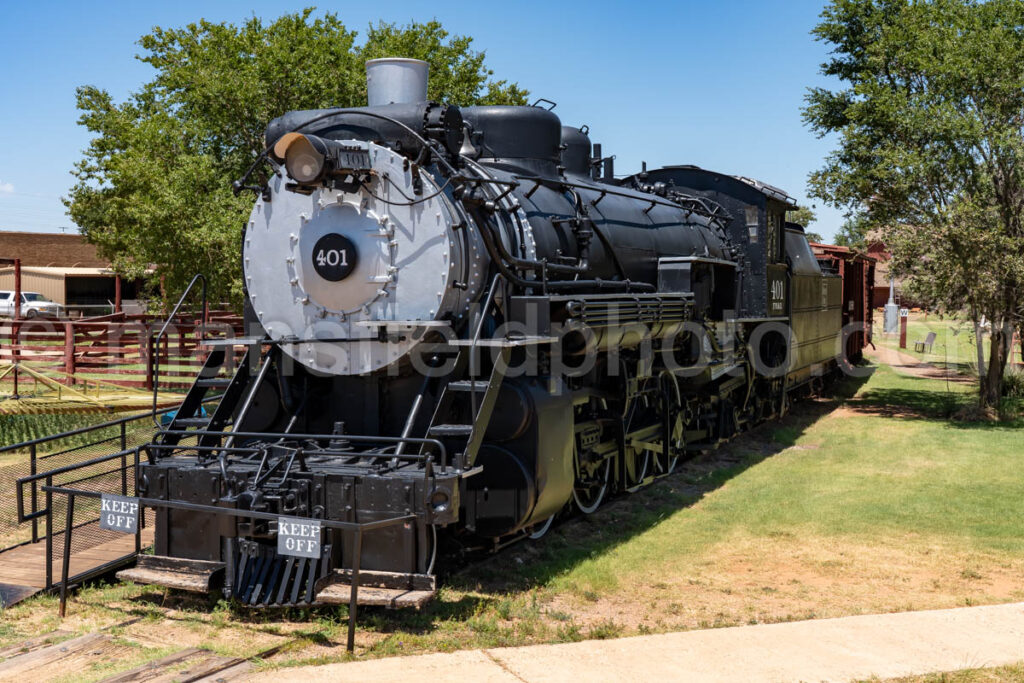 Baldwin Locomotive In Lubbock, Texas A4-37783 - Mansfield Photography
