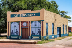 Citizens Bank In Slaton, Texas A4-37825 - Mansfield Photography