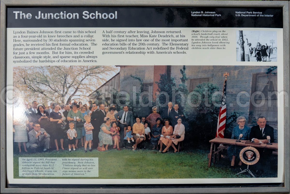Junction School at Lyndon B. Johnson National Historical Park A4-37894