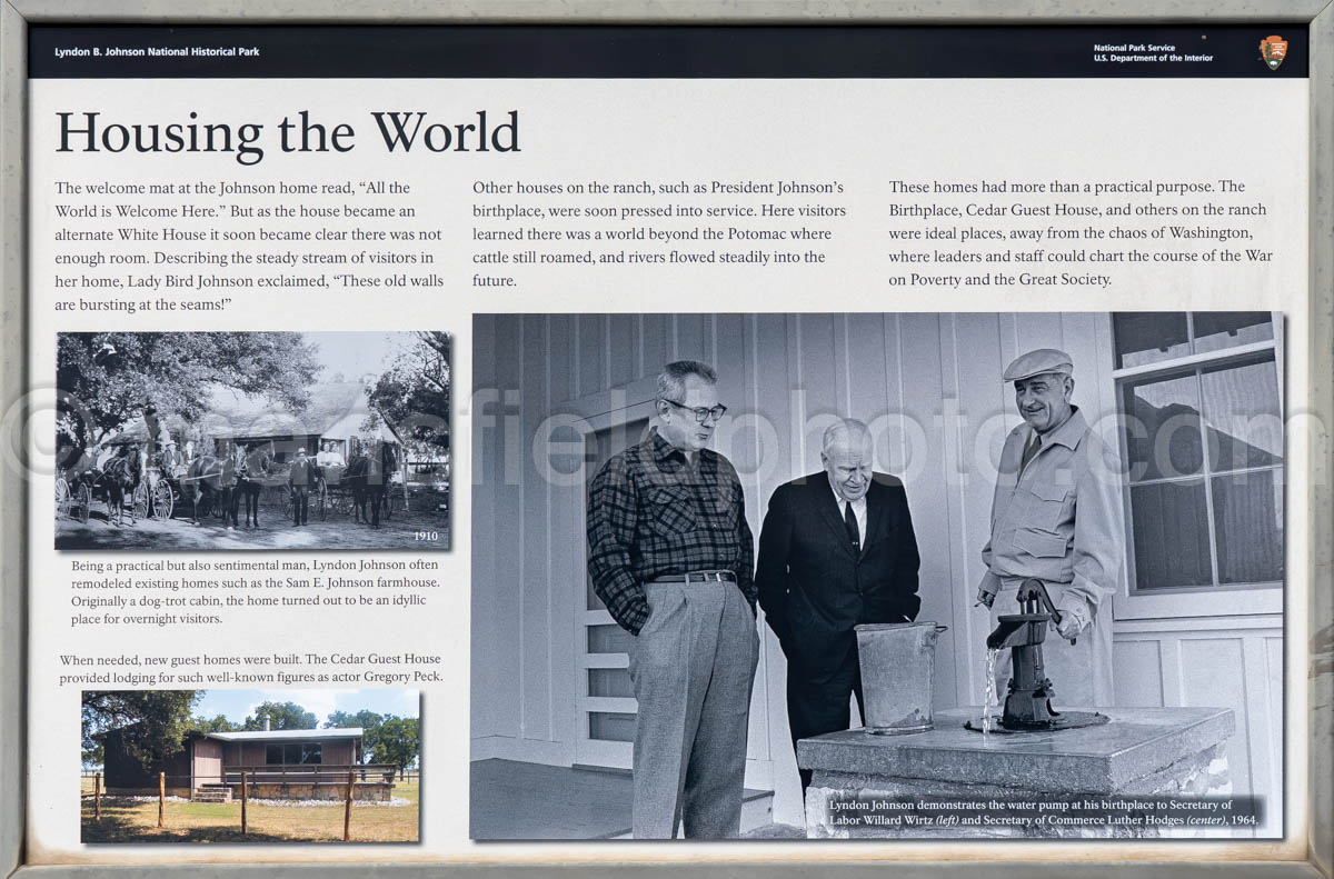 Housing the World at Lyndon B. Johnson National Historical Park A4-37921