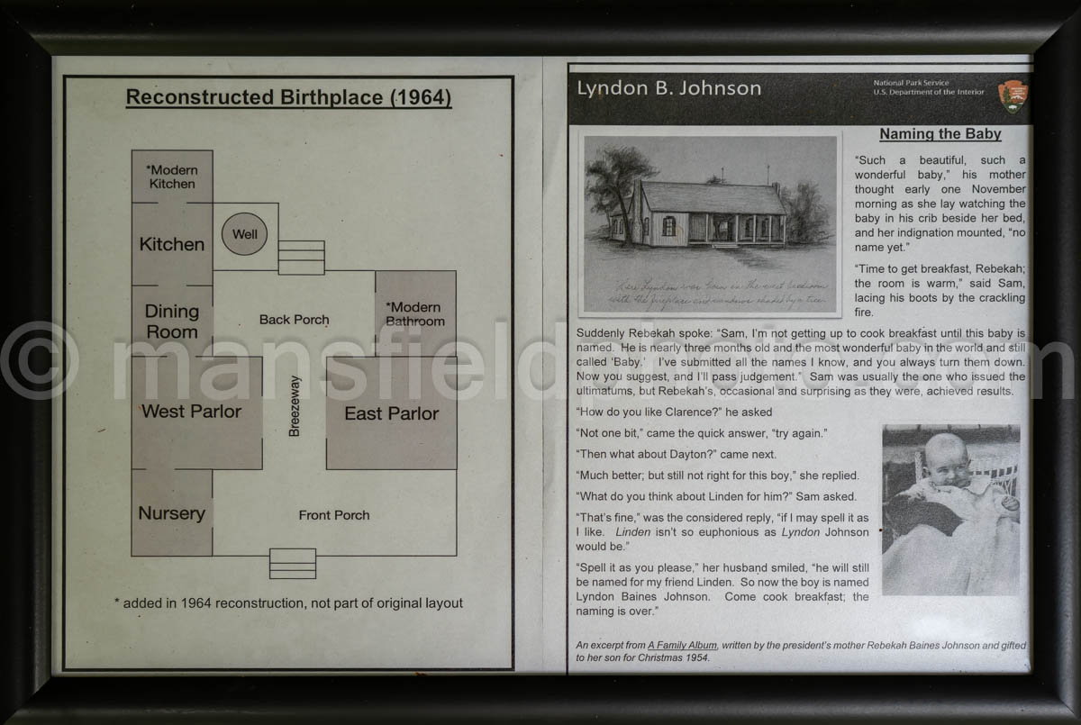 Birth Place of Lyndon B. Johnson National Historical Park A4-37933