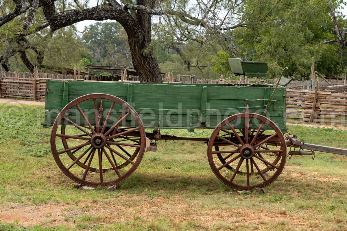 Wagon at Sauer-Beckmann Farm A4-37956