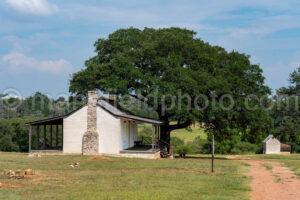 Officers Row At Fort Martin Scott State Historic Site A4-37989 - Mansfield Photography