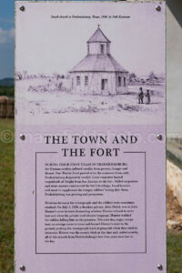 The Town And Fort Marker A4-37994 - Mansfield Photography