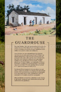 Guardhouse At Fort Martin Scott State Historic Site A4-38002 - Mansfield Photography