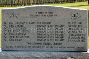 In Memory At Fort Martin Scott State Historic Site A4-38011 - Mansfield Photography
