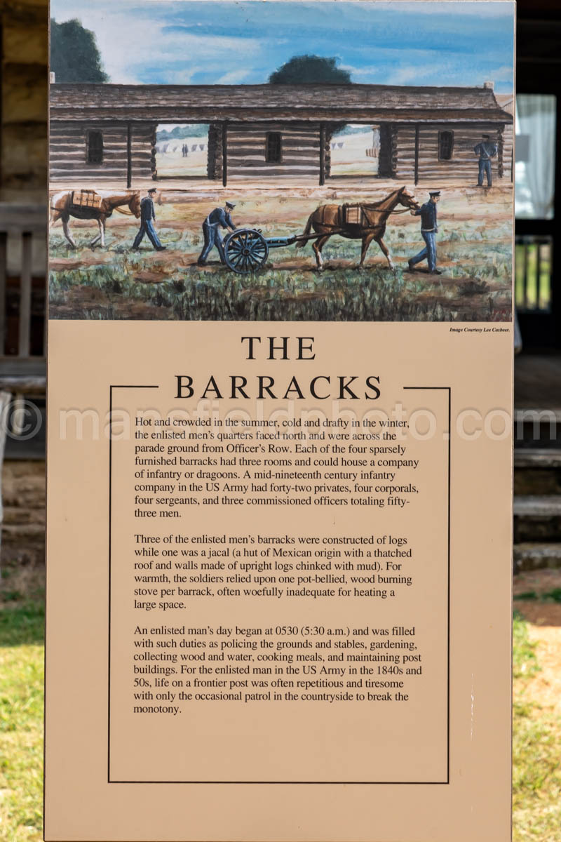 The Barracks at Fort Martin Scott State Historic Site A4-38012