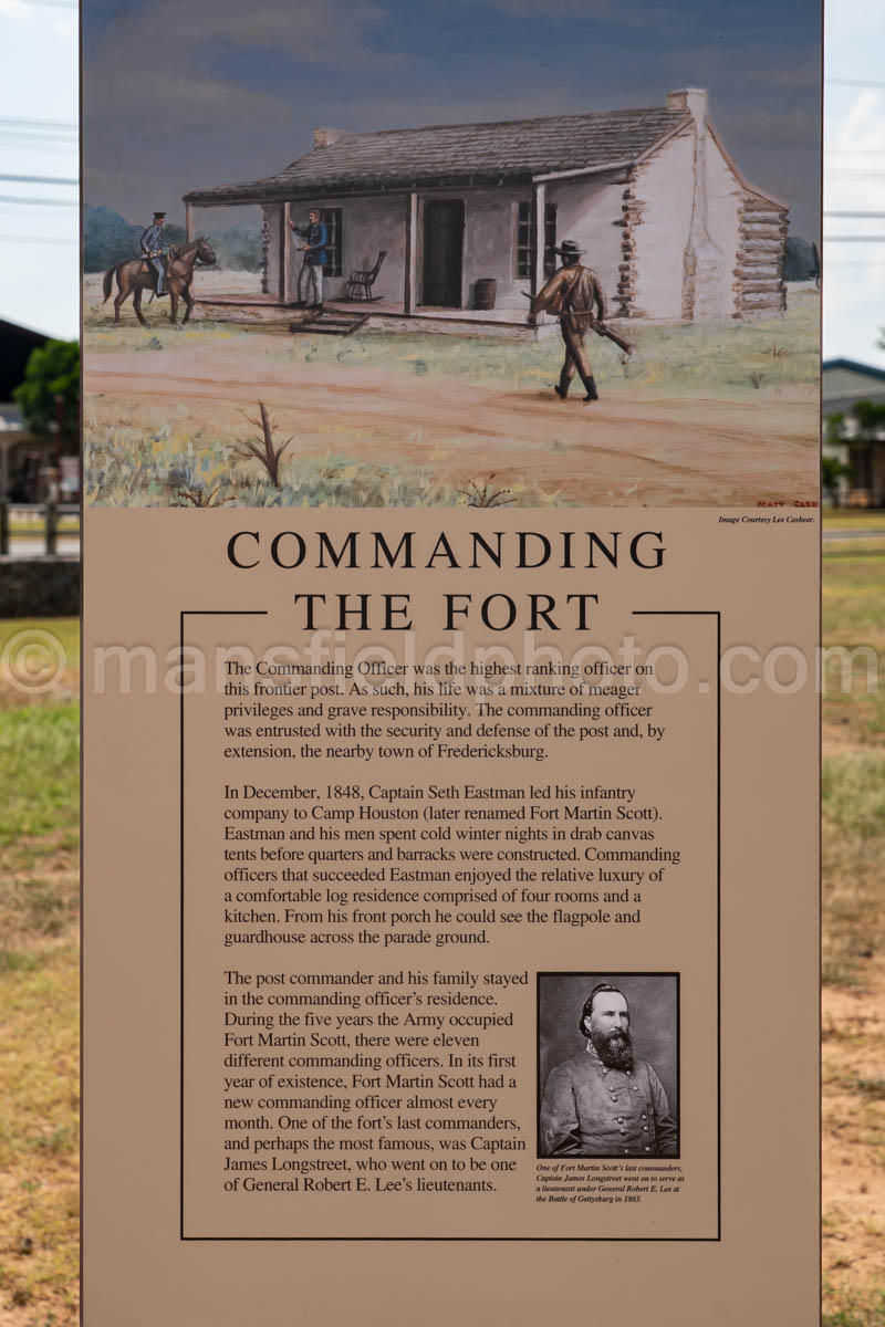The Commanding Fort at Fort Martin Scott State Historic Site A4-38017