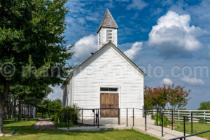Christian Methodist Church In Fredericksburg, Texas A4-38022 - Mansfield Photography