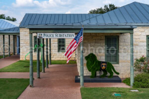 Police Station In Fredericksburg, Texas A4-38052 - Mansfield Photography