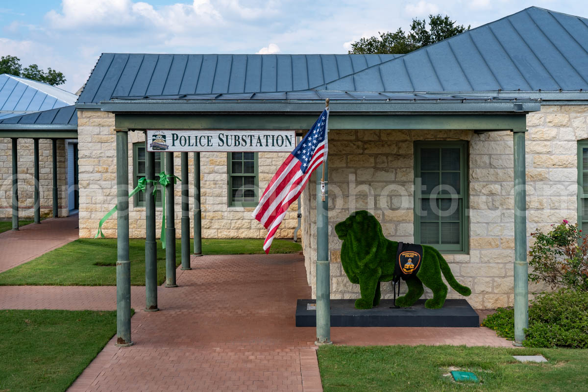 Police Station in Fredericksburg, Texas A4-38052