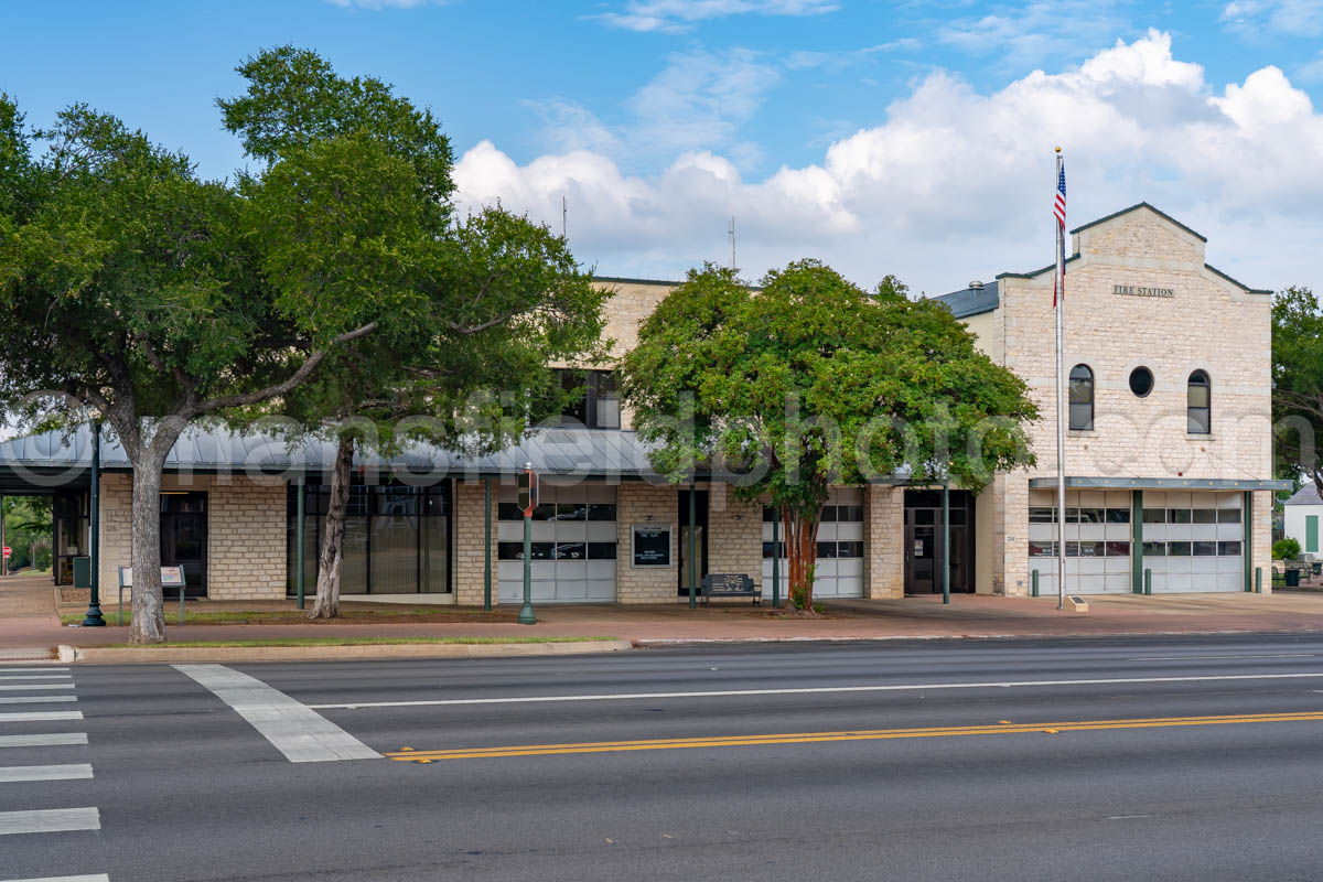 City Hall and Fire Station in Fredericksburg, Texas A4-38065