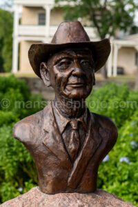 Lbj Statue In Fredericksburg, Texas A4-38071 - Mansfield Photography