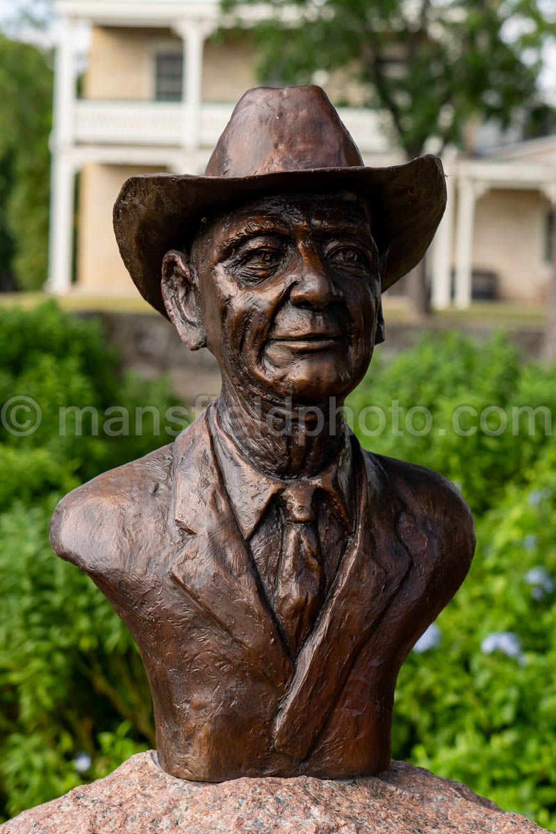 LBJ Statue in Fredericksburg, Texas A4-38071
