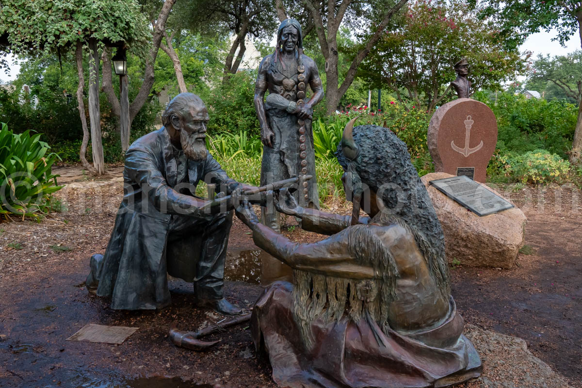 Lasting Friendship Statue in Fredericksburg, Texas A4-38074