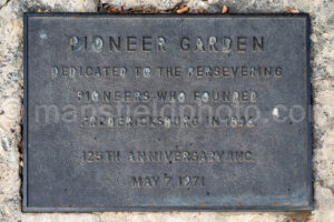 Pioneer Garden In Fredericksburg, Texas A4-38083 - Mansfield Photography