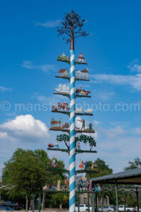 German Maypole In Fredericksburg, Texas A4-38091 - Mansfield Photography