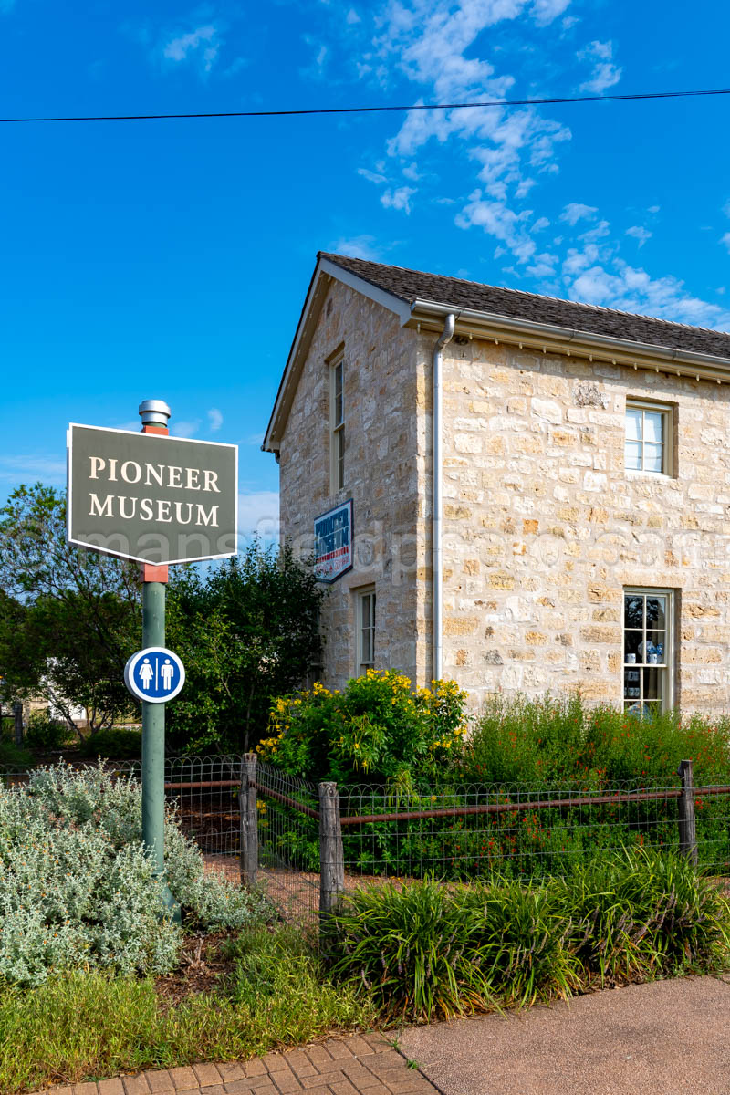 Pioneer Museum in Fredericksburg, Texas A4-38099