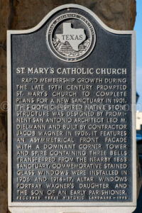 Saint Mary'S Catholic Church In Fredericksburg, Texas A4-38129 - Mansfield Photography