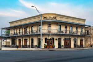 Morning In Downtown Fredericksburg, Texas A4-38198 - Mansfield Photography