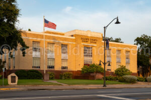 Gillespie County Courthouse In Fredericksburg, Texas A4-38208 - Mansfield Photography