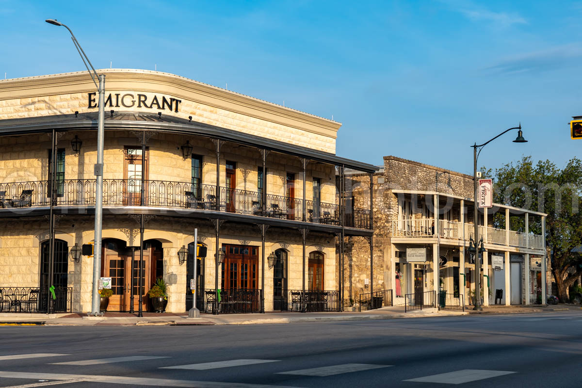 Downtown Fredericksburg, Texas A4-38232