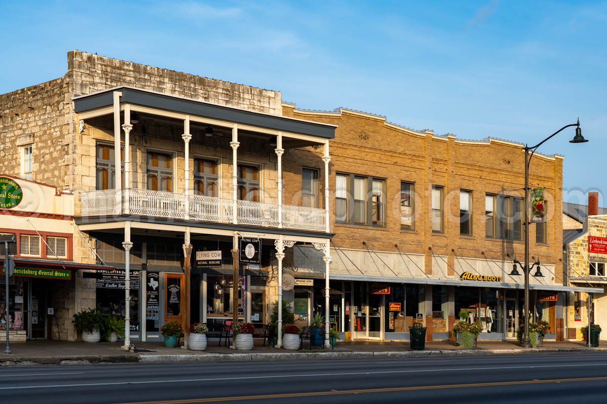 Downtown Fredericksburg, Texas A4-38233