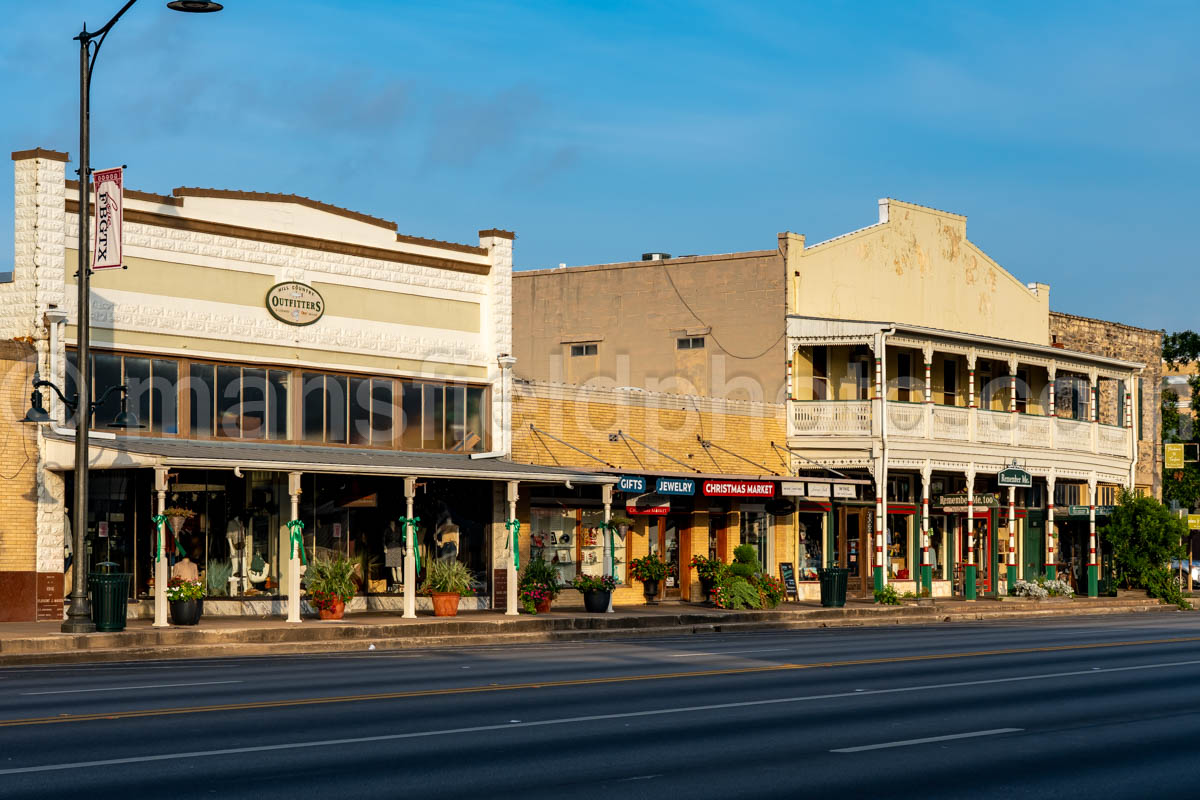 Downtown Fredericksburg, Texas A4-38235