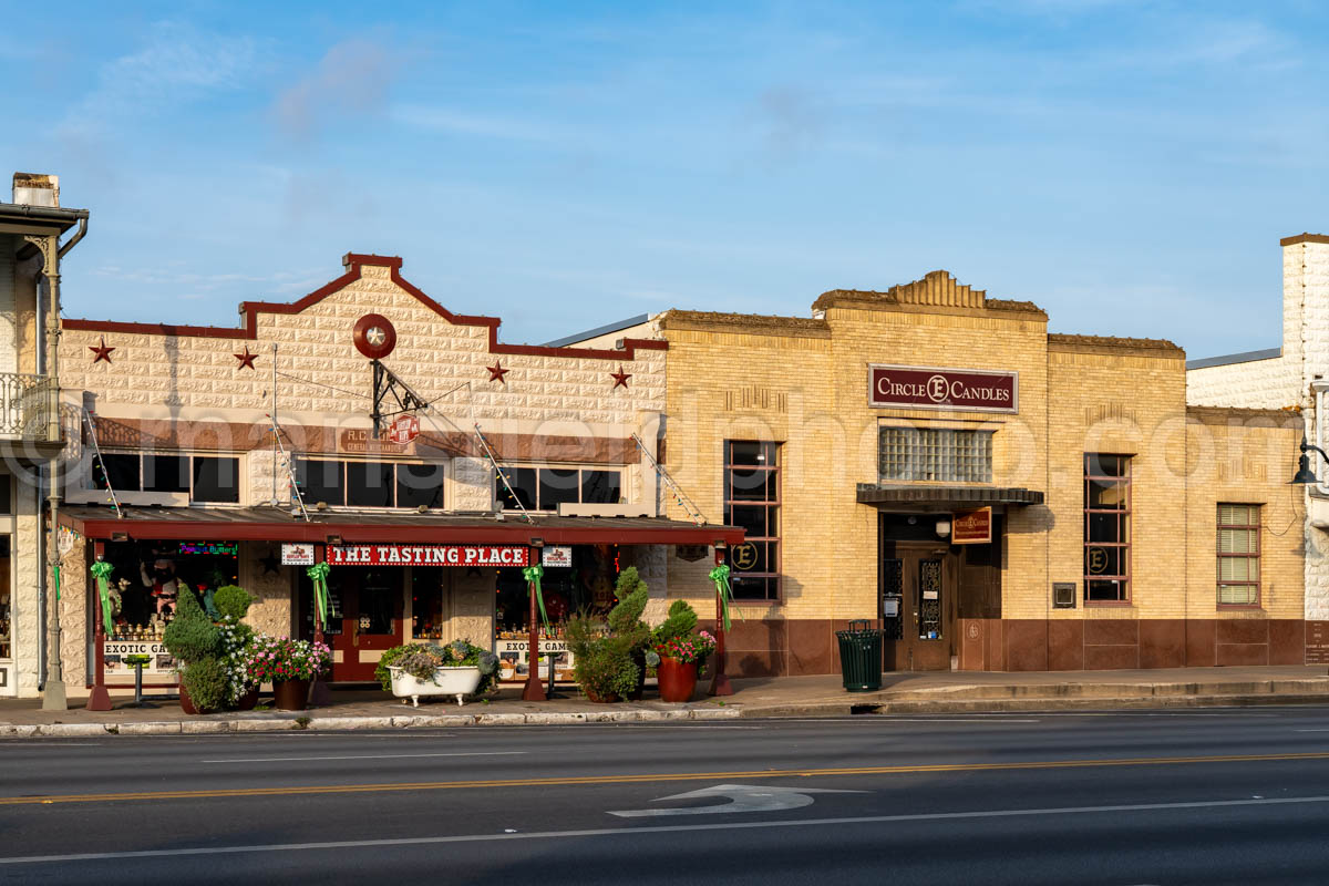 Downtown Fredericksburg, Texas A4-38236