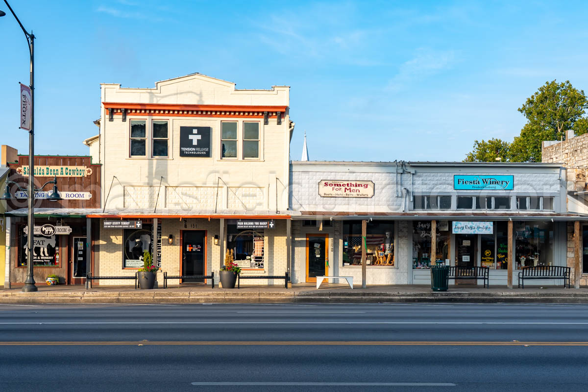 Downtown Fredericksburg, Texas A4-38237