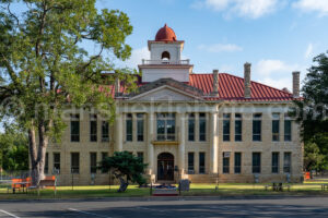 Blanco County Courthouse In Johnson City, Texas A4-38240 - Mansfield Photography