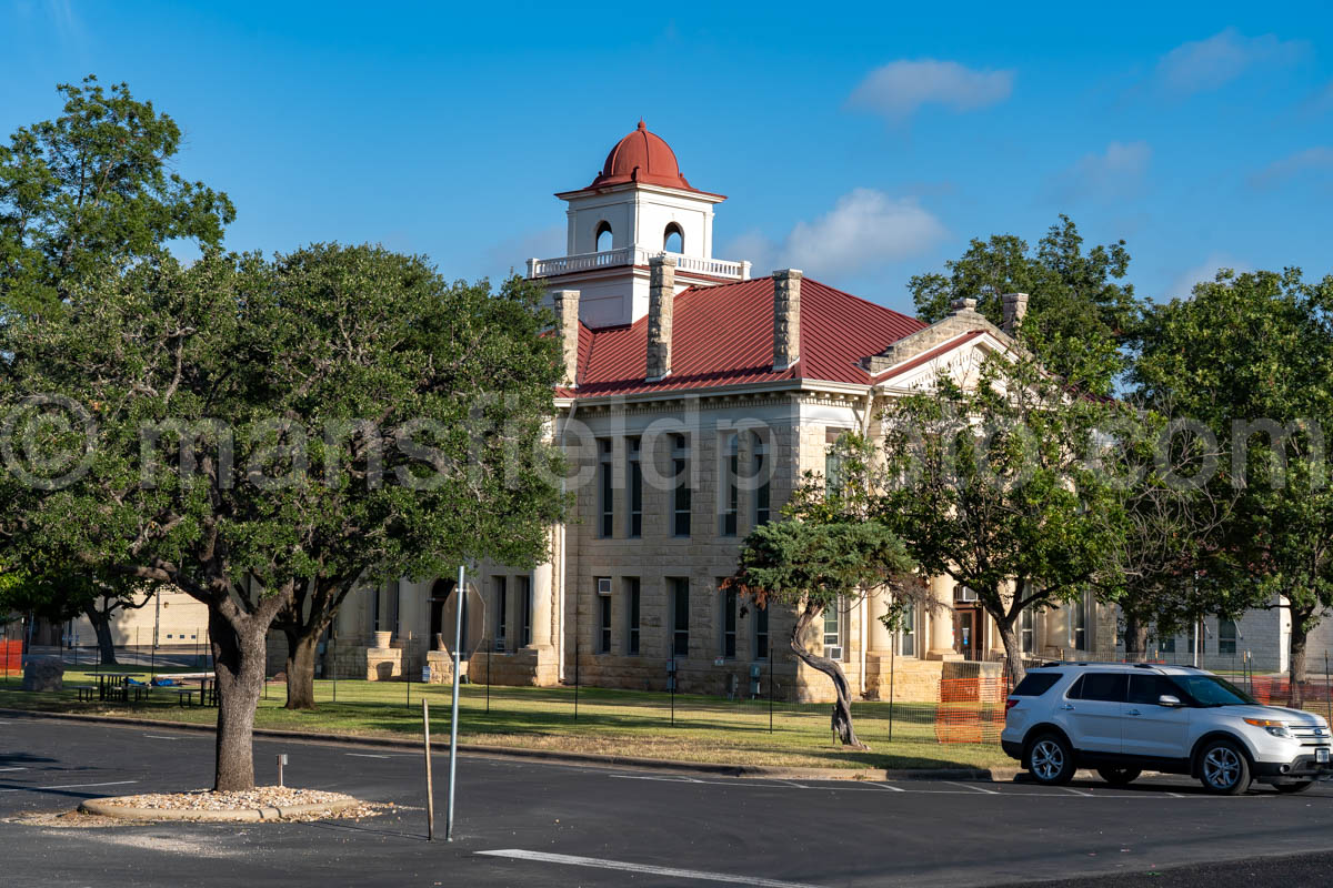 Blanco County Courthouse In Johnson City, Texas A4-38244