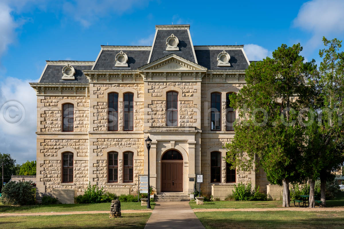Old Blanco County Courthouse In Blanco, Texas A4-38266