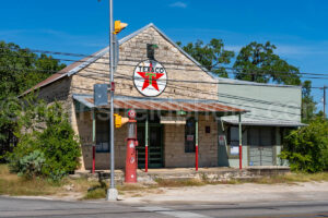 Texaco Gas Station In Driftwood, Texas A4-38302 - Mansfield Photography