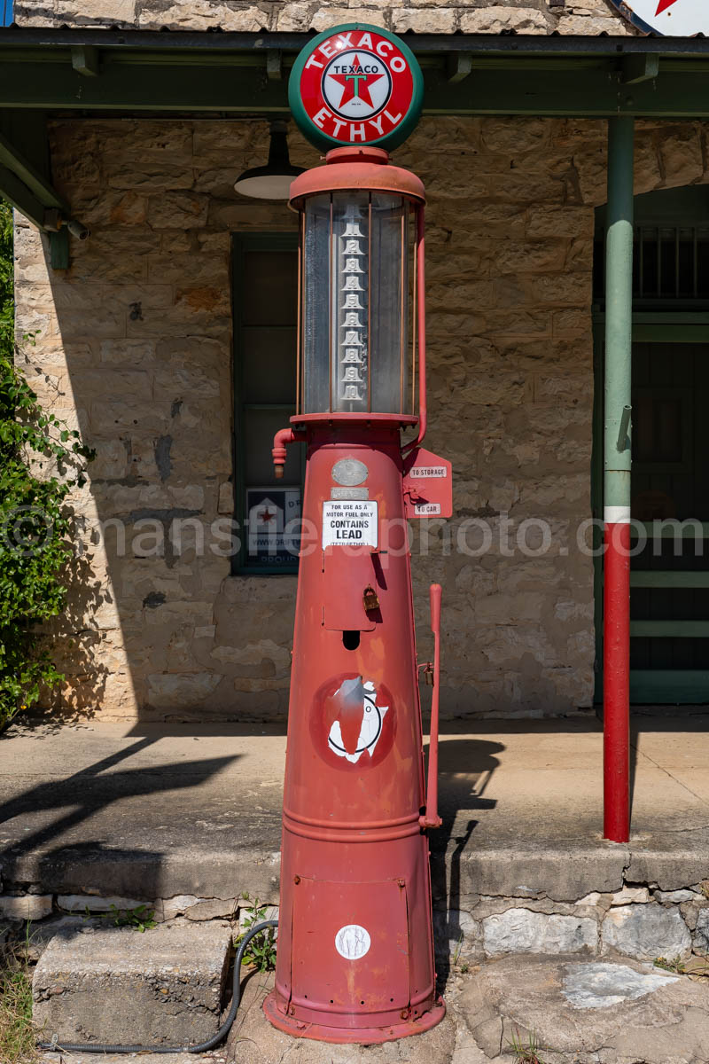 Texaco Gas Station In Driftwood, Texas A4-38307
