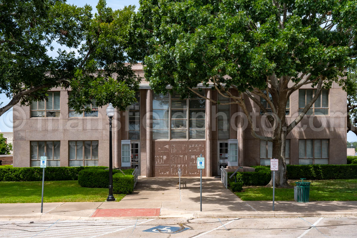 County Courthouse In Burnet, Texas A4-38326